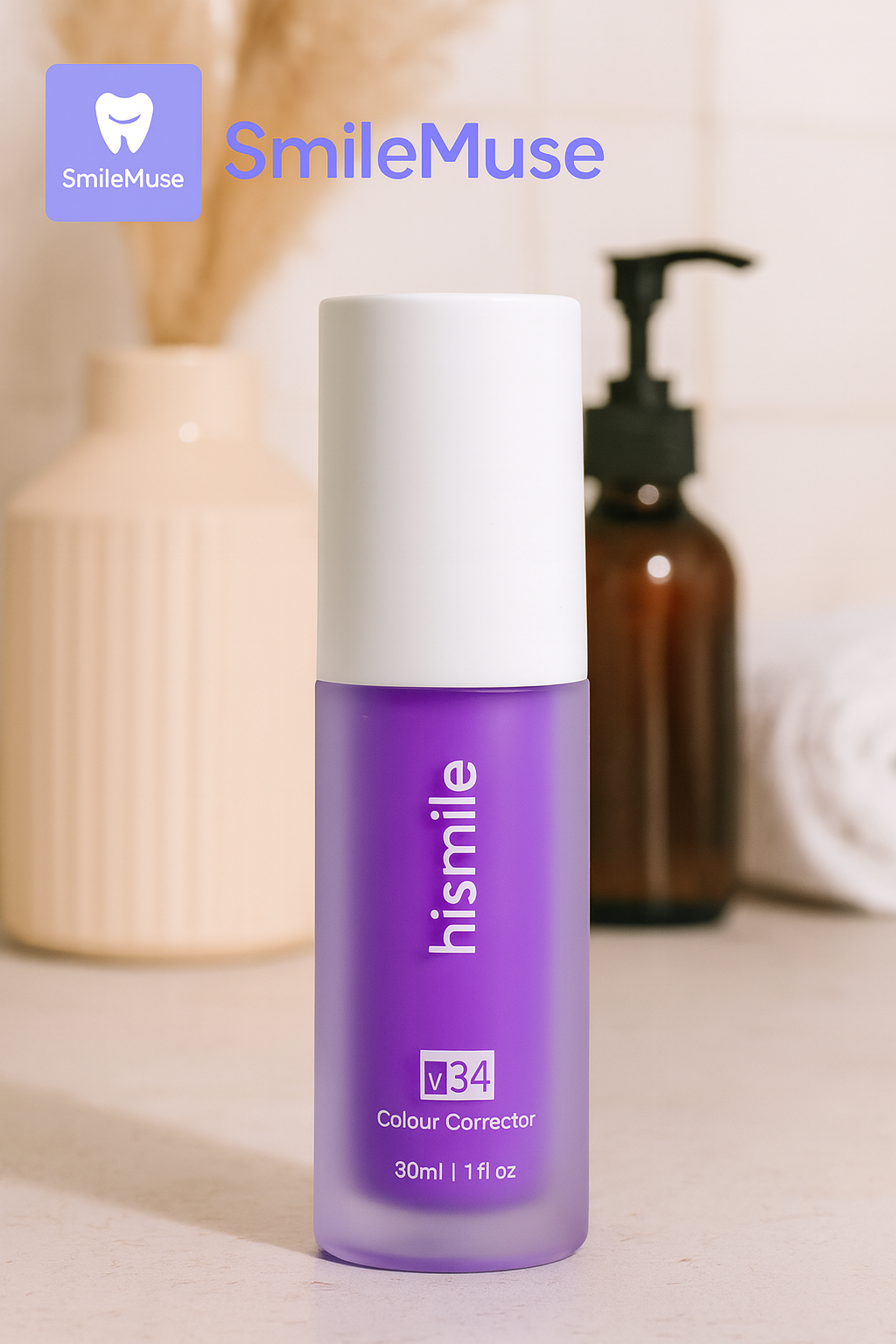 Sérum dentifrice blanchissant