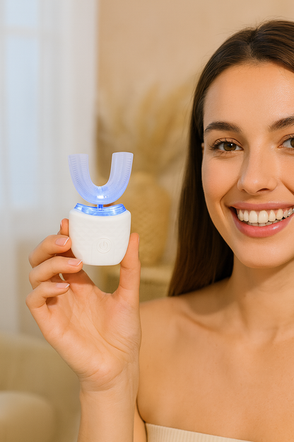 Brosse à dents automatique ultrasonique 360°