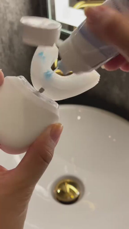 Brosse à dents automatique ultrasonique 360°